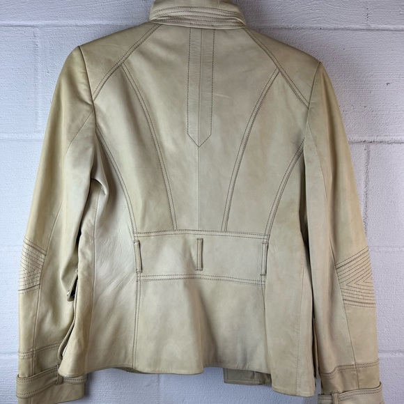 🔥 Karen Millen Cream Moto Jacket 🔥 - Picture 7 of 7